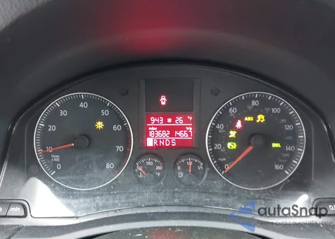 2009 Volkswagen Jetta Se из США, поврежденный, VIN 3VWRM71K39M123092